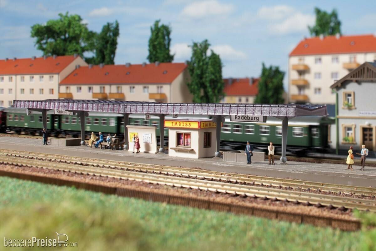 Modelleisenbahn-Zubehör Auhagen Bahnsteig (14459)